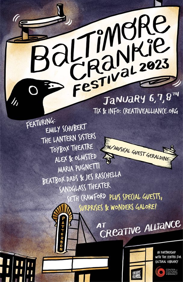 Baltimore Crankie Festival Promotional poster