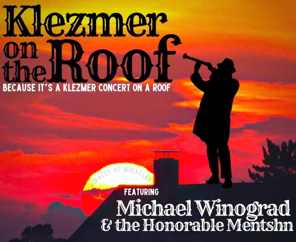 Klezmer on the Roof promotional poster