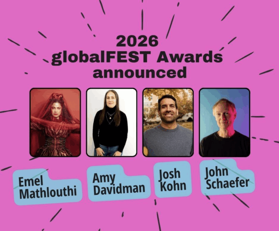 Announcement of 2026 globalFest awards